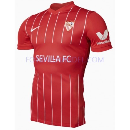 Herre Fotballdrakter Sevilla FC Borte 2021-22 Kortermet